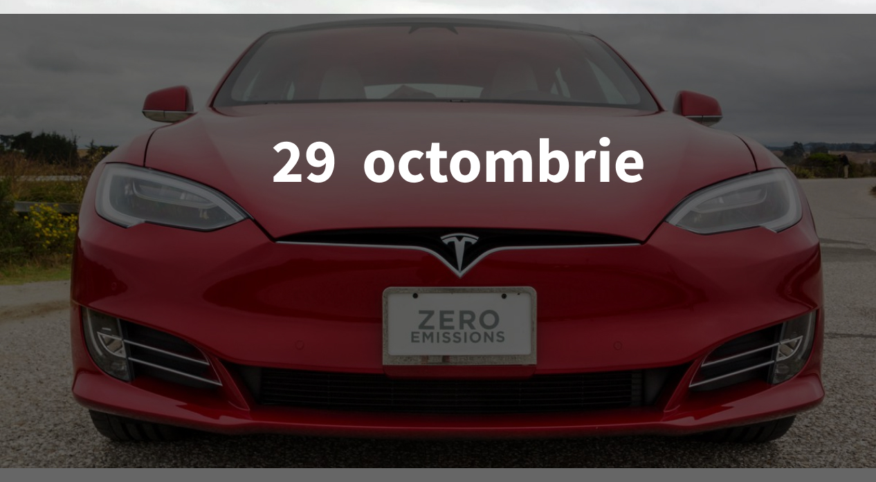 Scurt pe doi, 29 octombrie: Tesla în România, curățenia de la Spitalul nr. 1 și criză la Sberbank