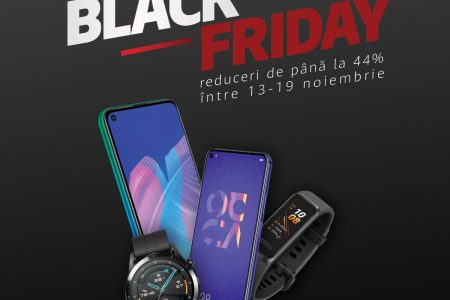 Huawei anunță o serie de oferte speciale de Black Friday pe piața din Republica Moldova: Discount-uri de până la 44% pentru dispozitive importante din portofoliu