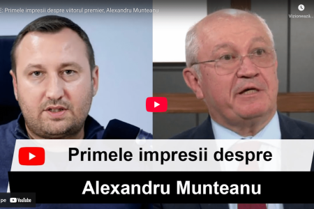 LIVE pe youtube despre candidatura lui Alexandru Munteanu la funcția de premier