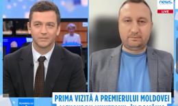 Intervenție la Euronews despre vizita premierului moldovean la București
