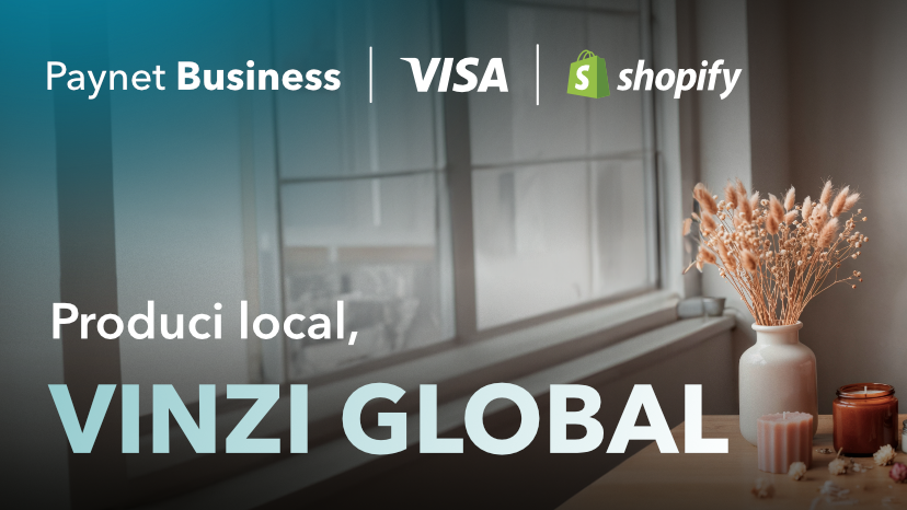 Vinzi online din Moldova? Paynet tocmai a anunțat scurtarea drumului spre clienții din toată lumea prin integrarea cu Shopify